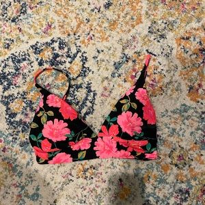 Billabong floral bikini top